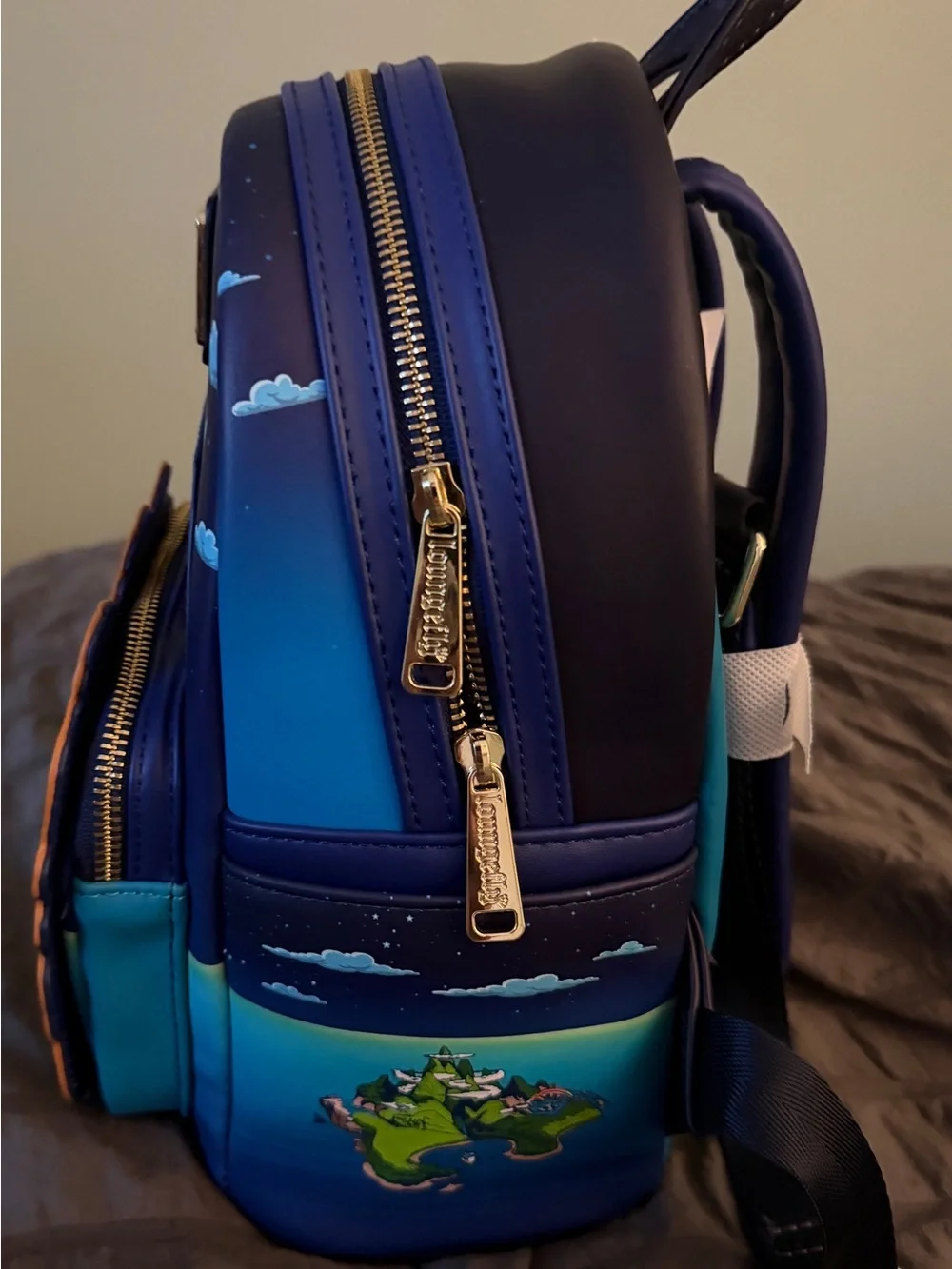 Loungefly Navy & Red Peter Pan Ride Mini Backpack